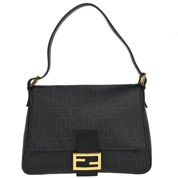 Fendi Gray Zucchino Mamma Baguette Handbag 8BR001-FB5 139-0053 196119 - Picture 1 of 9